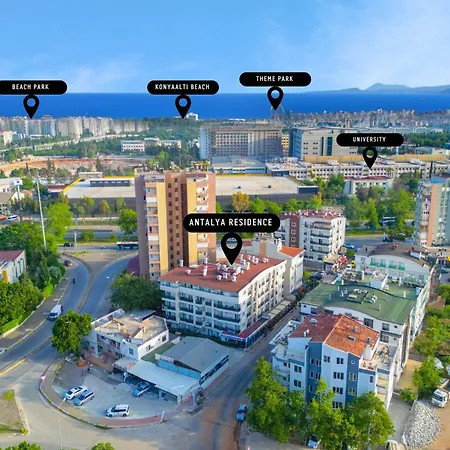 דירה Antalya Residence Hotel אנטליה